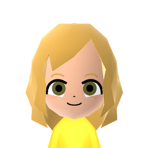 アリス Mii character preview