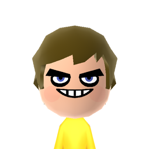 RubberRoss Mii character preview