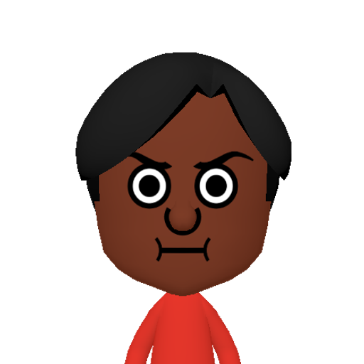 ゝゞァアィイゥウェエ Mii character: This Mii is from the Switch SDK as a SampleDB Mii.