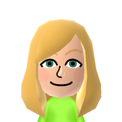 Nia Mii character: NNID: MissNyana