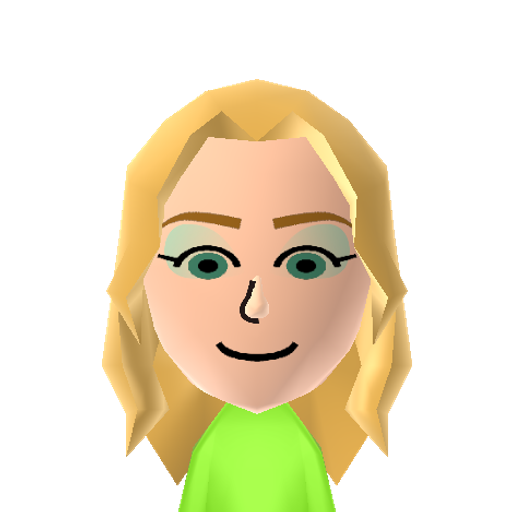 Mii Spring Mii character