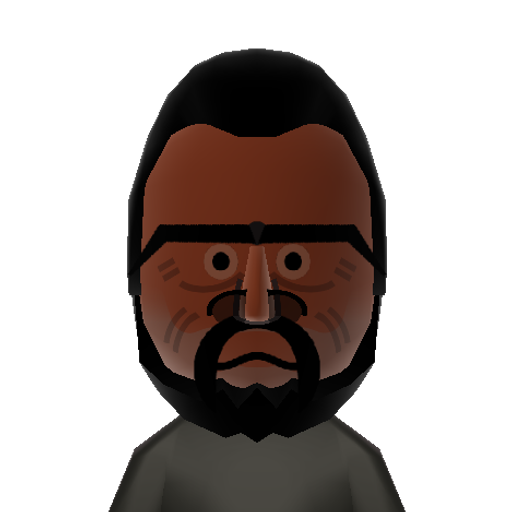 Harambe Mii character: A gorilla from the Cincinnati Zoo who became a meme after being shot and killed for perceived endangerment of a child.