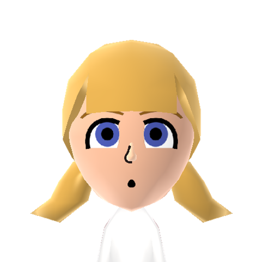 Serena Mii character: The girl we know from season 1 of "Sailor Moon".
