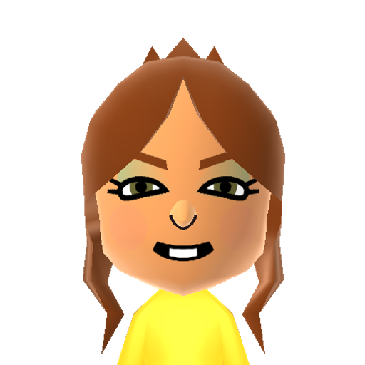 Camille Mii character: Here is my collection of fanmade CPU Miis for Wii Sports, Wii Sports Resort and Wii Party! Try to recreate them all on your Wii. I dare you.



All of these miis (c) Me, JackTheBlueCat2006

Mii (c) Nintendo