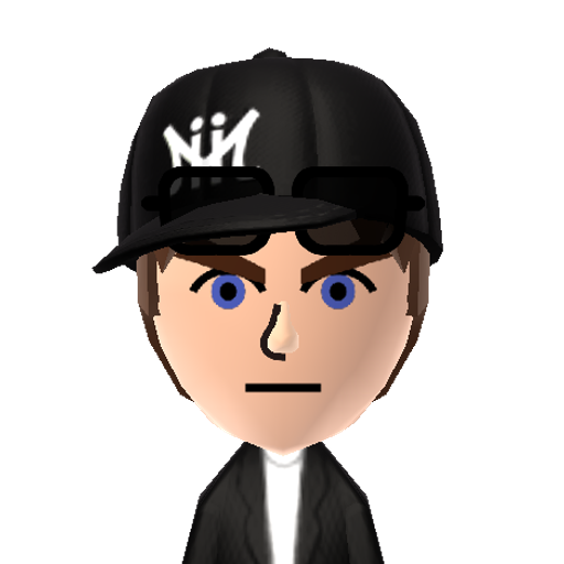 Glitch Mii character preview