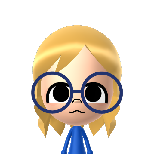 ? Mii character: A Mii uploaded to Check Mii Out Channel (WiiLInk)