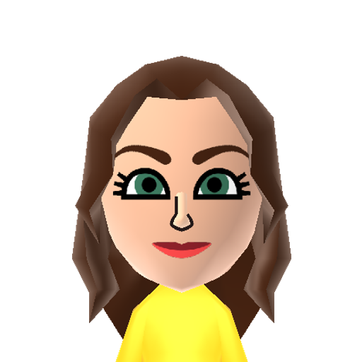 Belle Mii character preview