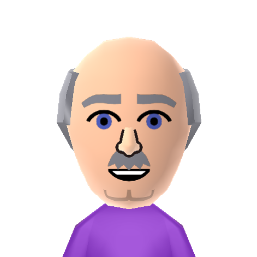 Dr. Phil Mii character: American television personality, author, former psychologist, and the host of the television show "Dr. Phil".