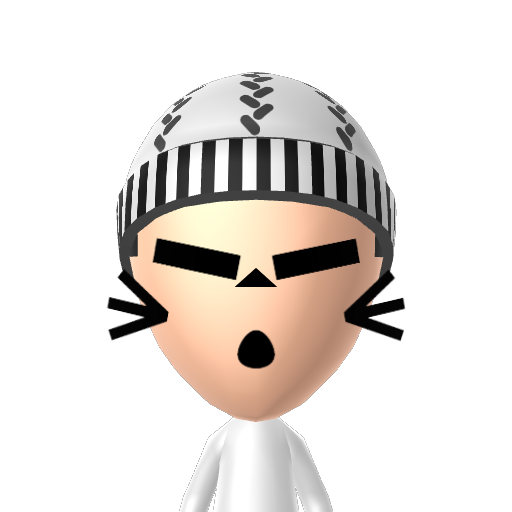? Mii character: A Mii uploaded to Check Mii Out Channel (WiiLInk)