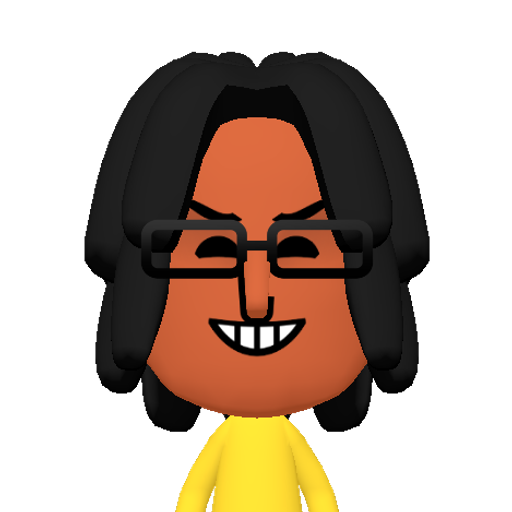 no name Mii character: This Mii is from the Switch SDK as a SampleDB Mii.