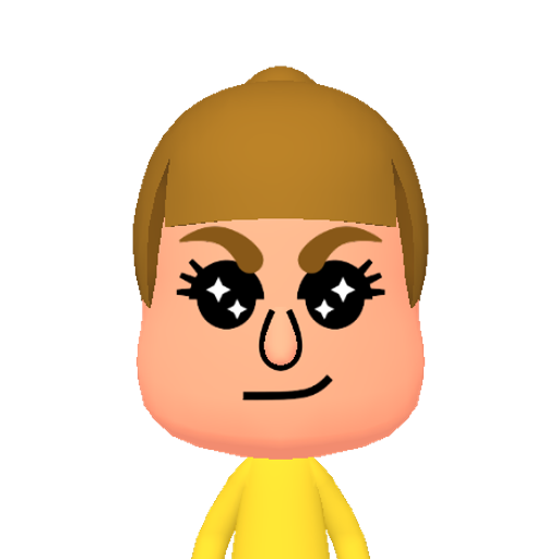 no name Mii character: This Mii is from the Switch SDK as a SampleDB Mii.