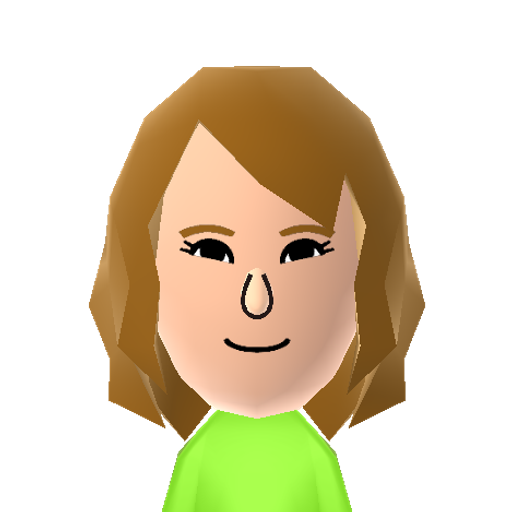 Teddy Mii character preview