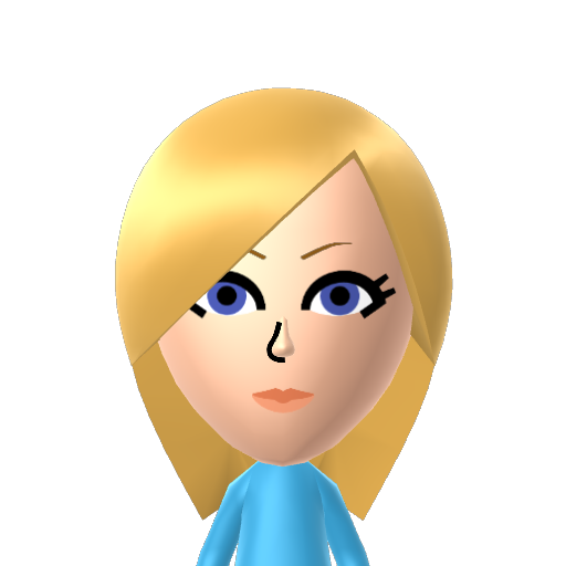 Rosalina Mii character: These are extracted and derived from the Mii Central Miis from the 3DS Miitopia.