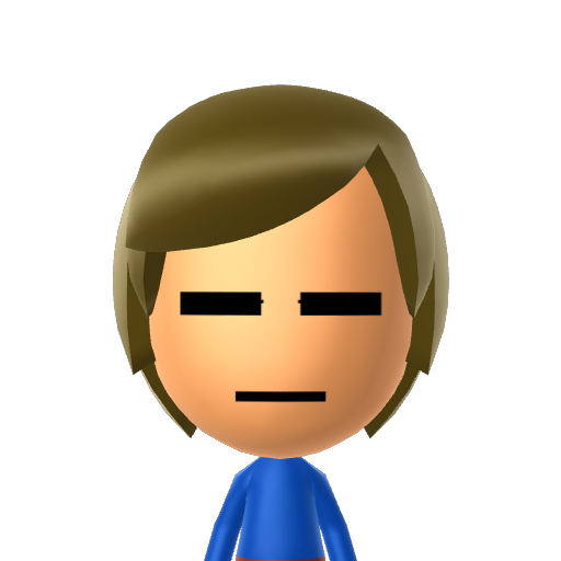 ? Mii character: A Mii uploaded to Check Mii Out Channel (WiiLInk)