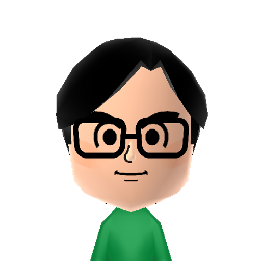 Gohan Mii character preview