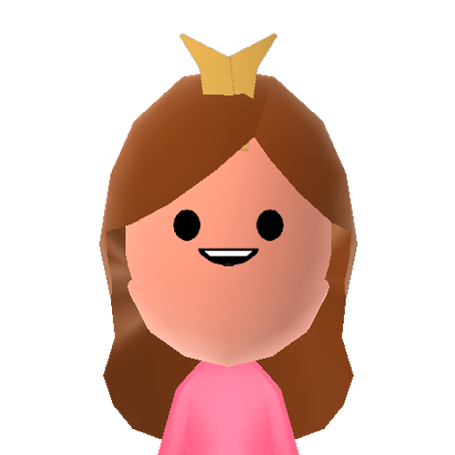 Bubblegum Mii character preview