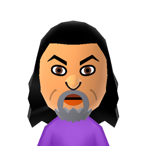 CaptainLou Mii character: Rubber band-bearded former pro wrestler, manager, and actor who managed 15 tag teams and 4 singles competitors to championship gold. He also appeared in Cindi Lauper's video for "Girls Just Wanna Have Fun" and even played Mario on TV at one time.