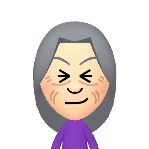 no name Mii character: This Mii is from the Switch SDK as a SampleDB Mii.