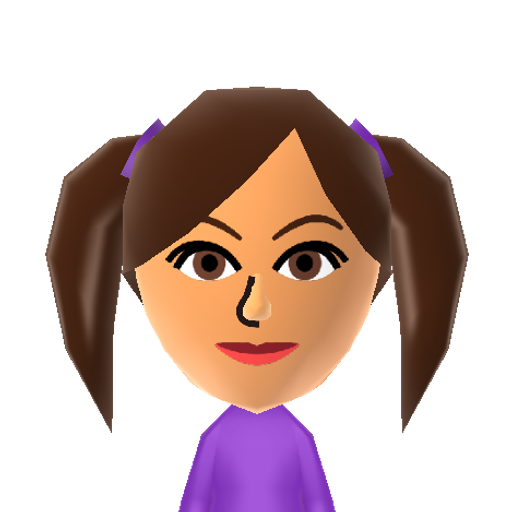 Sophia Mii character preview