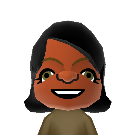 Oprah Mii character preview