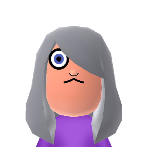 Amethyst Mii character preview