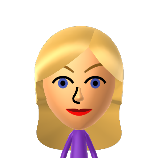rosey Mii character: from My Wii U Friend List (July 2017) [@ZiplocRules2013]