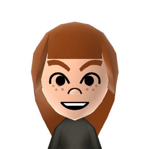 Gianna Mii character: Custom Mii character for Wii Sports Archipelago, a mod for Wii Sports Resort