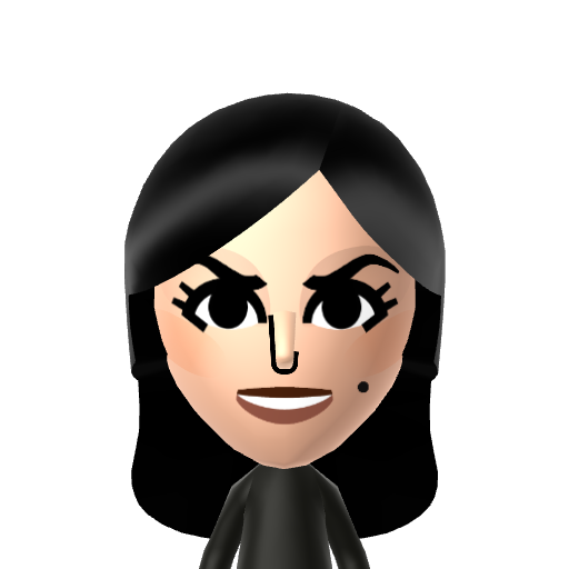 Gabriela Mii character: from my Wii U CPU Miis QR Codes video [@cpumiichannel]
