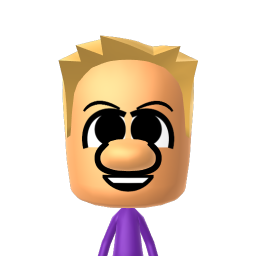 Rayman Mii character: a Mii used in Mii Fighter QR Codes Series / Custom Mii Fighter Versus