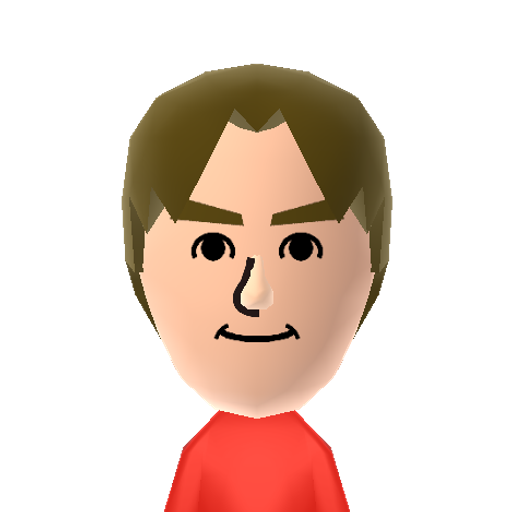 7かかりちょうA Mii character: A Mii from Minna no Jōshiki Ryoku TV