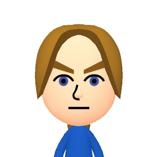 MinFrontR Mii character: This Mii is from the Switch SDK as a SampleDB Mii.