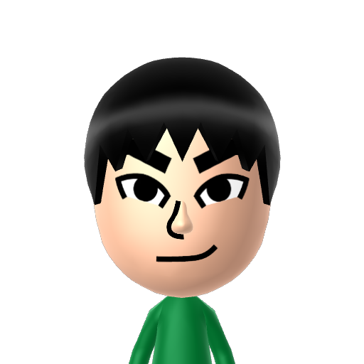 うんちブリのすけ Mii character: NNID: kuronekonyan5