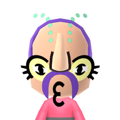 HIVE★MIND™ Mii character: A Mii made by the YouTube/Twitch Chat of JaceOnline_. (I let my Chat make a Mii. It was a bad idea.)