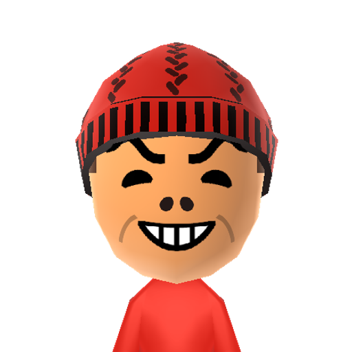 027 Mii character: A Mii from the Tomodachi Collection is interesting! MII Tsukuru Book