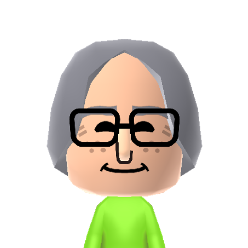 Mii35 Mii character: A Mii found in unused WaraWara files