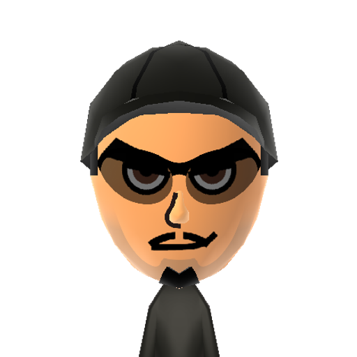 Damon Mii character: A Mii from Wii Sports Anarchy, a mod for Wii Sports