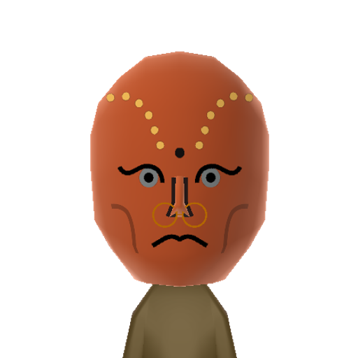 Xerxes Mii character preview