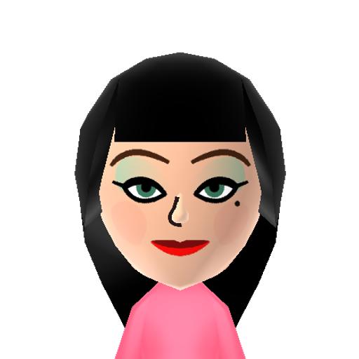 Evelyn Mii character preview