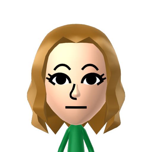 kate Mii character: NNID: grassymop