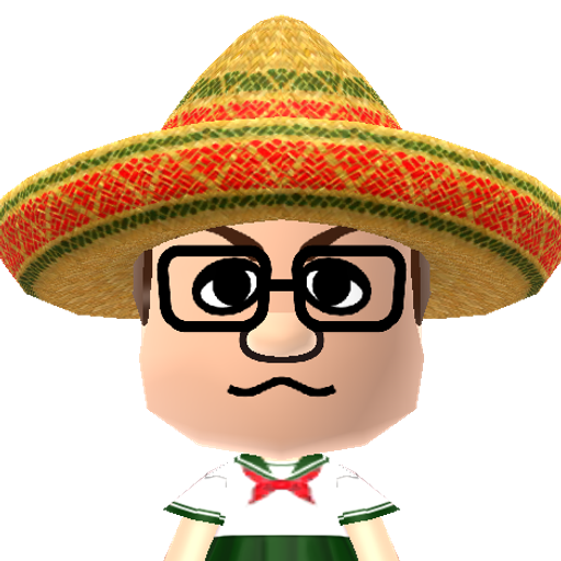 chikenbake Mii character: (Source: https://forum.pretendo.network/t/tomodachi-life-mii-qr-code-exchange/7245)