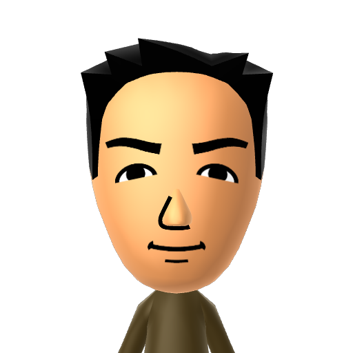 なお Mii character: This Mii could be scanned through the Tomodachi Collection: Shin Seikatsu Fashion Catalog