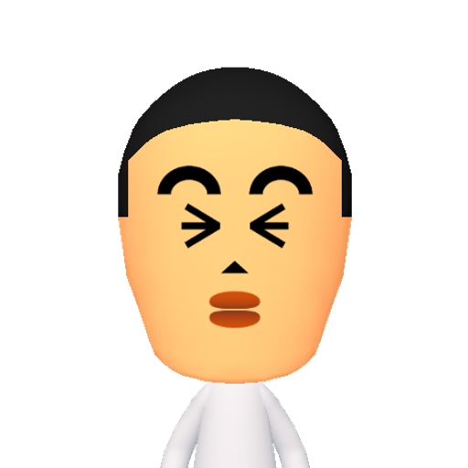 no name Mii character: This Mii is from the Switch SDK as a SampleDB Mii.