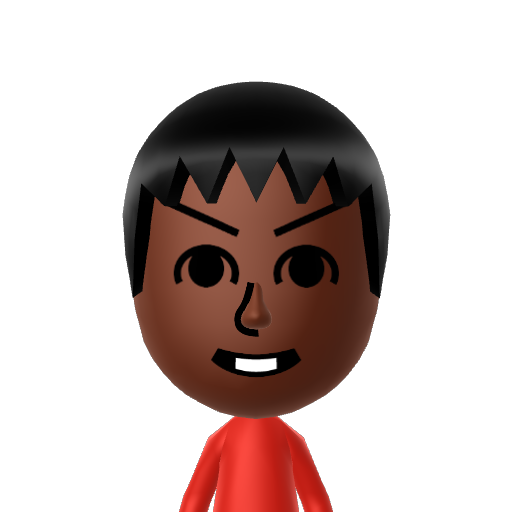 뢴뢸룀룁룃룅료룐룔룝 Mii character: This is a Mii for testing Mii nicknames.