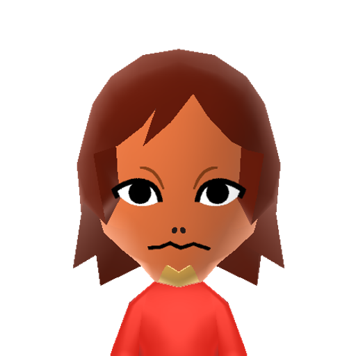Charmeleon Mii character: Pokedex #5, the Flame Pokemon, in the form of a somewhat rebellious teen. Fire type.