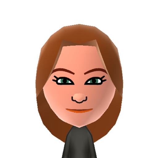 Kyra Hart Mii character: Reba Hart's youngest daughter on the sitcom "Reba". Played by Scarlett Pomers.