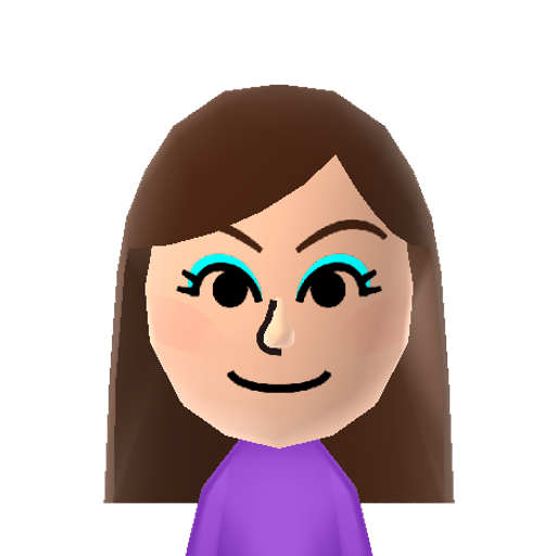 christy Mii character: A Mii used for Nintendo Network ID queenme620 by christy.