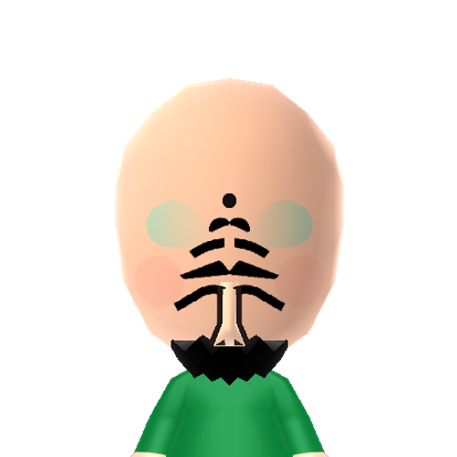 Xmas Tree Mii character: If you have been good little boys and girls, there may be some presents underneath...