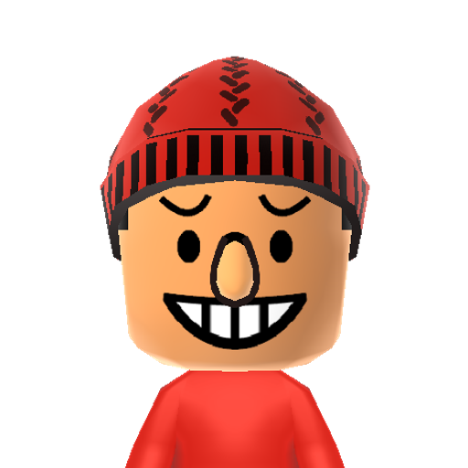 Flavio Mii character: The 25-year old pirate of Rougeport from the "Paper Mario: The Thousand-Year Door". Through a glitch, you can have Flavio follow Mario for the rest of the game.