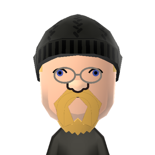 J. Hyneman Mii character preview