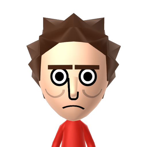 Rick Mii character: These are extracted and derived from the Mii Central Miis from the 3DS Miitopia.